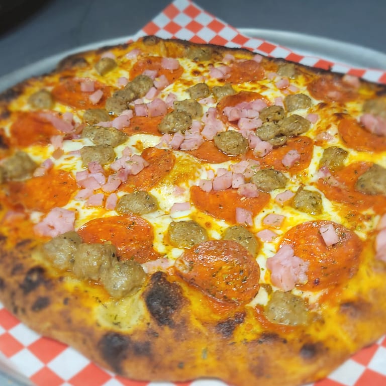 Indulge in Meat Lovers Pizza